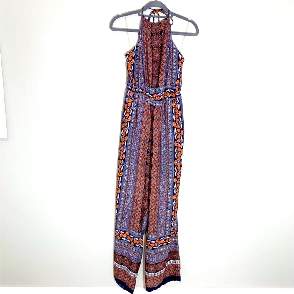 Crystal Sky boho peasant cottagecore halter style pants jumpsuit